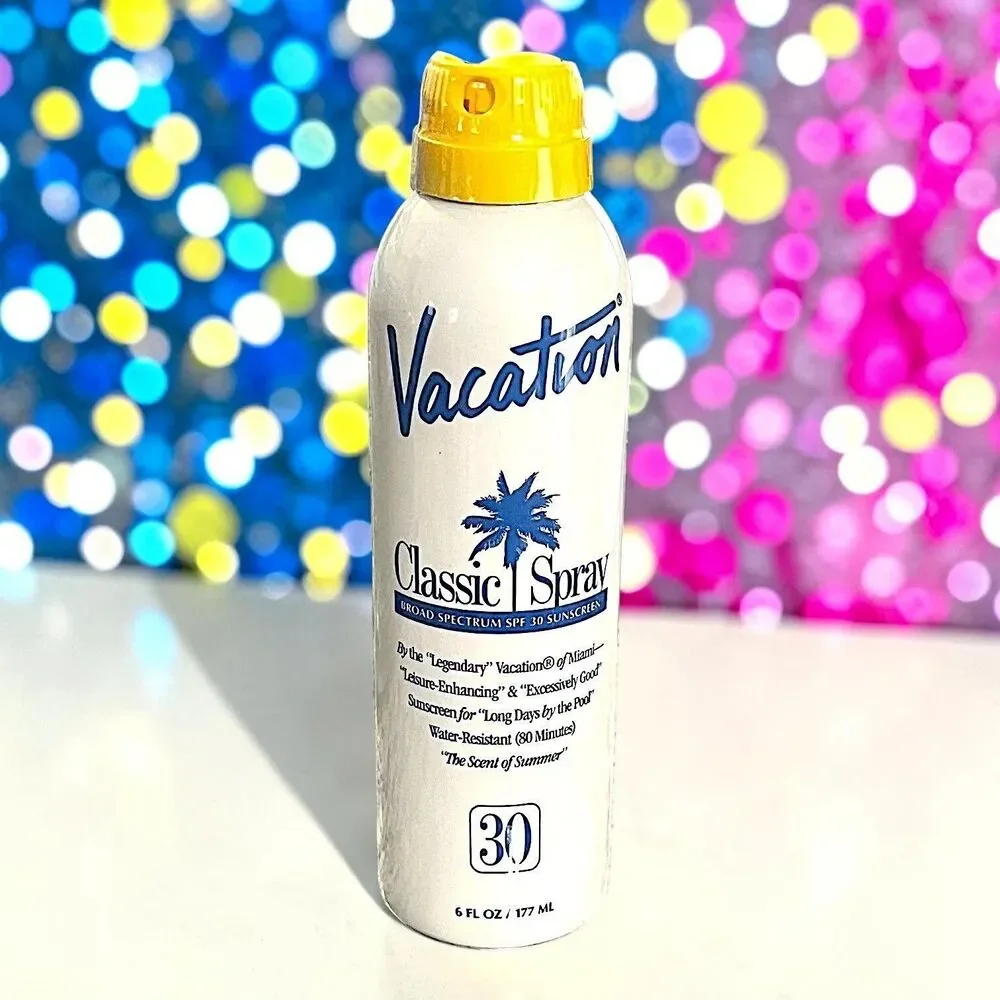 Vacation Classic Spray Sunscreen Broad Spectrum Spf 30 - 6 Fl Oz NWOB & Sealed
